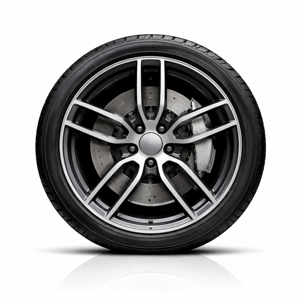 Roda automotiva usada — peça para todas as marcas de veículos